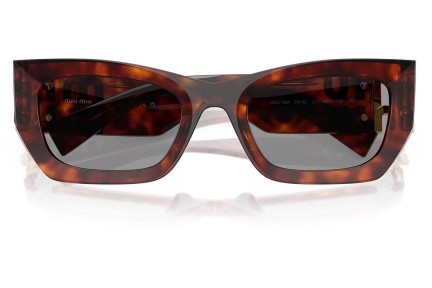 Sonnenbrille Miu Miu MU09WS 21C40O Rechteck Havanna