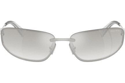 Sonnenbrille Miu Miu MUA50S 1BC8H1 Oval Silber