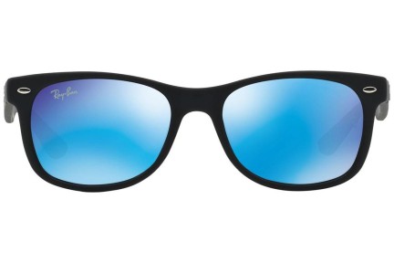 Sonnenbrille Ray-Ban Junior New Wayfarer Junior RJ9052S 100S55 Quadratisch Schwarz