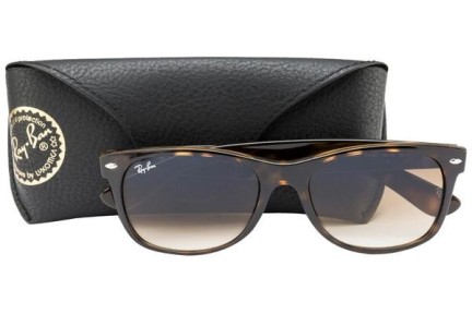 Sonnenbrille Ray-Ban New Wayfarer Classic RB2132 710/51 Quadratisch Havanna