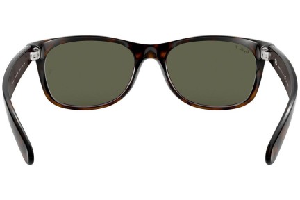 Sonnenbrille Ray-Ban New Wayfarer Classic RB2132 902/58 Polarized Quadratisch Havanna