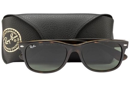 Sunglasses Ray-Ban New Wayfarer Classic RB2132 902L Quadratisch Havanna