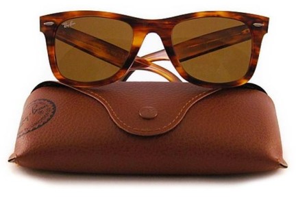 Sonnenbrille Ray-Ban Wayfarer Classic RB2140 954 Quadratisch Havanna