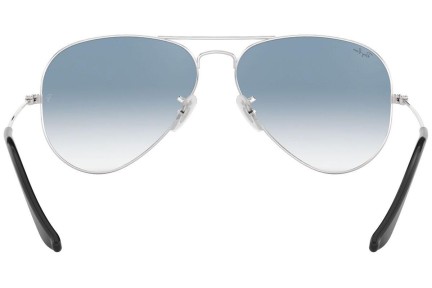 Sonnenbrille Ray-Ban Aviator Gradient RB3025 003/3F Pilot Silber