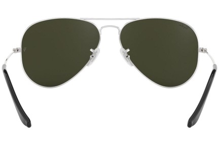 Sonnenbrille Ray-Ban Aviator Mirror RB3025 W3277 Pilot Silber