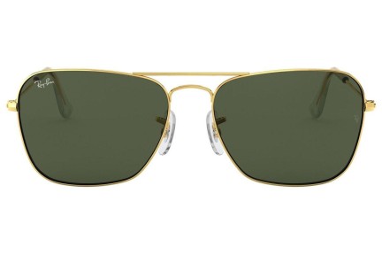 Sunglasses Ray-Ban Caravan RB3136 001 Pilot Gold