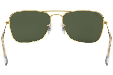 Sunglasses Ray-Ban Caravan RB3136 001 Pilot Gold