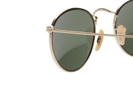 Sonnenbrille Ray-Ban Round Metal Metal RB3447 001 Rund Gold