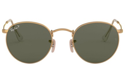 Sunglasses Ray-Ban Round Metal Metal RB3447 112/58 Polarized Rund Gold