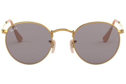 Sonnenbrille Ray-Ban Round Metal Evolve RB3447 9064V8 Rund Gold