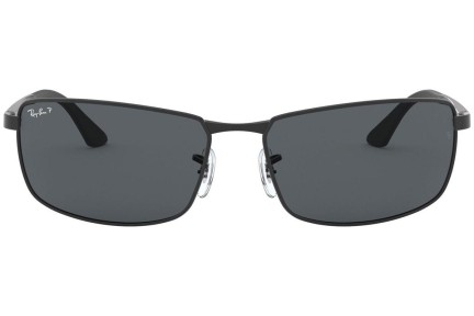 Sonnenbrille Ray-Ban RB3498 006/81 Polarized Rechteck Schwarz