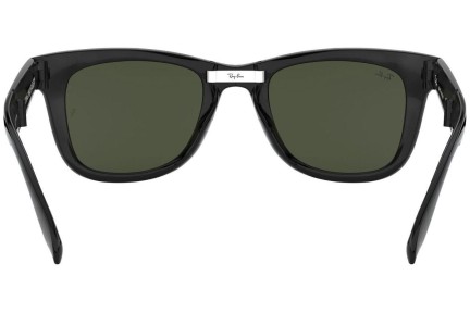 Sunglasses Ray-Ban Folding Wayfarer Classic RB4105 601 Quadratisch Schwarz