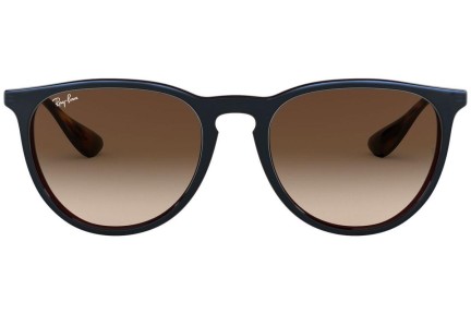 Sonnenbrille Ray-Ban Erika Classic RB4171 631513 Rund Braun