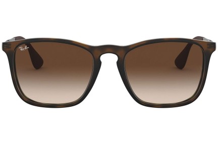 Sonnenbrille Ray-Ban Chris RB4187 856/13 Quadratisch Havanna