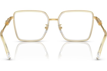 Brillen Versace VE1294D 1508 Quadratisch Gold