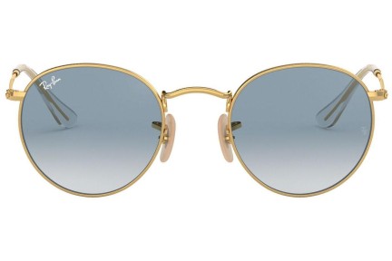 Sunglasses Ray-Ban Round Flat Lenses RB3447N 001/3F Rund Gold