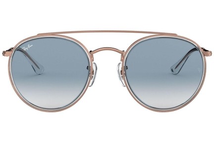 Sonnenbrille Ray-Ban Round Double Bridge RB3647N 90683F Rund Kristall