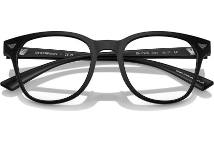 Brillen Emporio Armani EA3240U 5001 Oval Schwarz