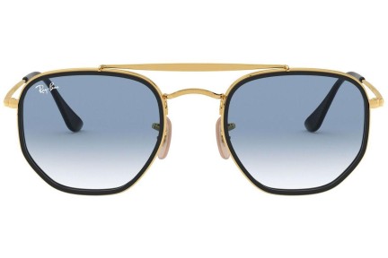 Sonnenbrille Ray-Ban The Marshal II RB3648M 91673F Quadratisch Gold