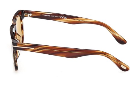 Sonnenbrille Tom Ford Dax FT0751 53E Quadratisch Havanna