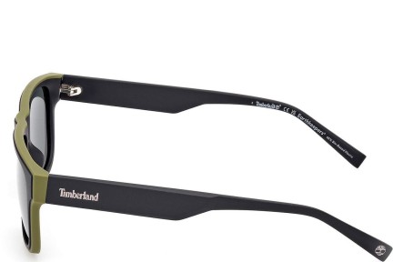 Sonnenbrille Timberland TB00025 02R Polarized Quadratisch Schwarz