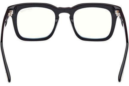 Brillen Tom Ford FT6025-B 001 Quadratisch Schwarz