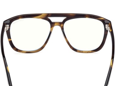 Brillen Tom Ford FT6024-B 055 Quadratisch Havanna