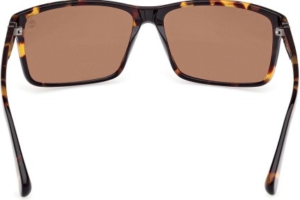 Sonnenbrille Timberland TB00032 52H Polarized Quadratisch Havanna