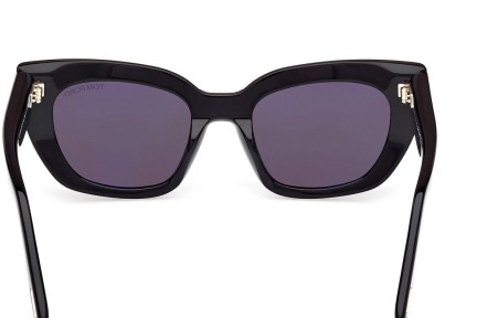 Sonnenbrille Tom Ford Athena FT1190 01A Cat Eye Schwarz