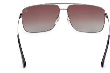 Sonnenbrille Timberland TB00030 06H Polarized Pilot Silber