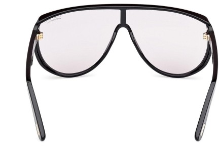 Sonnenbrille Tom Ford Achilles FT1182 01A Monoscheibe | Shield Schwarz