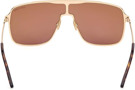 Sonnenbrille Tom Ford Zappa FT1173 30E Quadratisch Gold