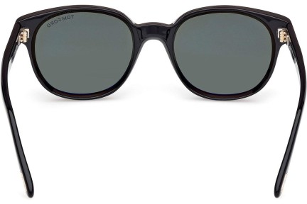 Sonnenbrille Tom Ford Mert FT1180 01N Rund Schwarz