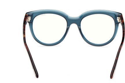 Brillen Tom Ford FT5987-B 092 Cat Eye Blau