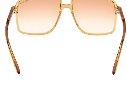 Sonnenbrille Tom Ford Kemp FT1177 39F Quadratisch Gelb