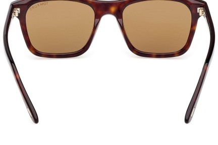 Sonnenbrille Tom Ford Barron FT1179 52E Quadratisch Havanna