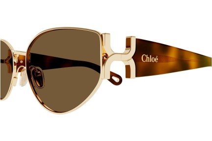 Sonnenbrille Chloe CH0260S 002 Cat Eye Gold