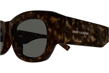 Sonnenbrille Saint Laurent SL713 002 Quadratisch Havanna