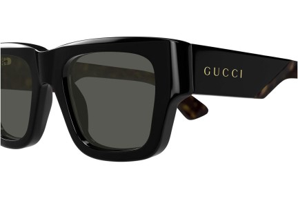 Sonnenbrille Gucci GG1668S 001 Quadratisch Schwarz