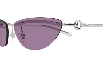 Sonnenbrille Gucci GG1701S 003 Oval Silber