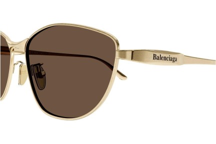 Sonnenbrille Balenciaga BB0358SK 003 Cat Eye Gold