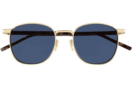 Sonnenbrille Saint Laurent SL747 010 Quadratisch Gold