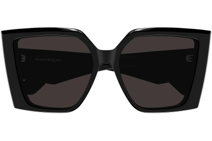 Sonnenbrille Alexander McQueen AM0467S 001 Quadratisch Schwarz