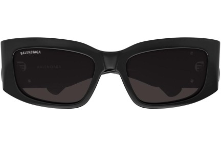 Sonnenbrille Balenciaga BB0360S 001 Rechteck Schwarz