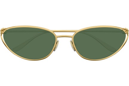 Sonnenbrille Bottega Veneta BV1330S 004 Oval Gold