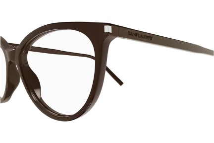 Brillen Saint Laurent SL261 008 Cat Eye Braun