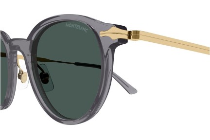 Sonnenbrille Mont Blanc MB0362S 004 Rund Grau