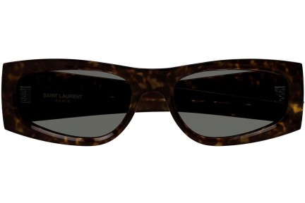 Sonnenbrille Saint Laurent SLM140 003 Oval Havanna