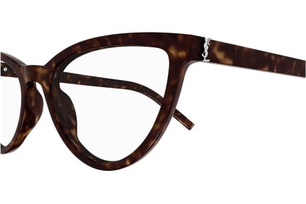 Brillen Saint Laurent SLM138 002 Cat Eye Havanna