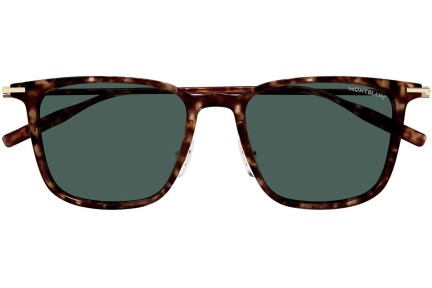 Sonnenbrille Mont Blanc MB0354S 002 Quadratisch Havanna